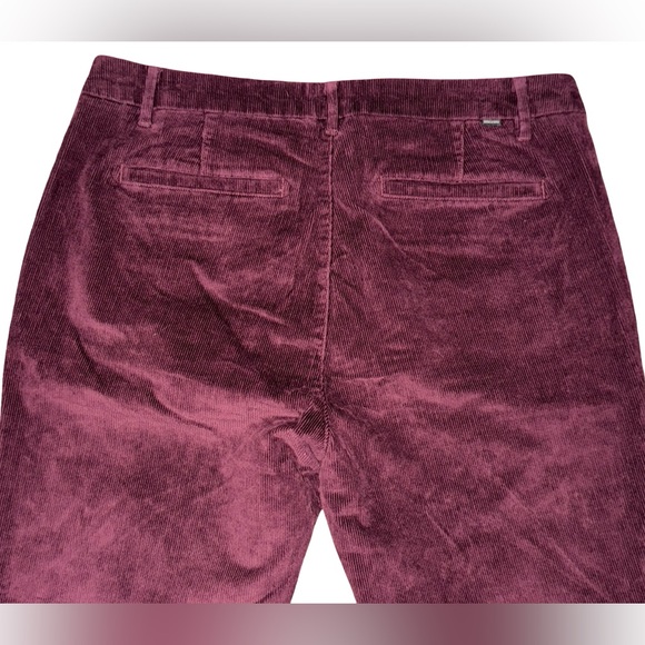 Dockers Women’s Corduroy Pants Burgundy Wine Classic Fit NWT – Size 34”R (14) - Picture 9 of 13
